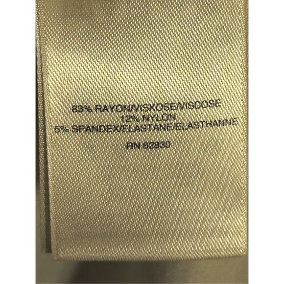 Lands' End ponte knit sleeveless dress size 12 blue polka dot (0381) - Picture 9 of 9